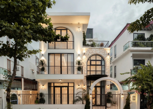 THIẾT KẾ THI CÔNG BIỆT THỰ PHONG CÁCH ĐỊA TRUNG HẢI HIỆN ĐẠI
