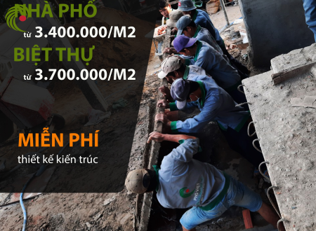ĐƠN GIÁ XÂY DỰNG NHÀ PHỐ 2026