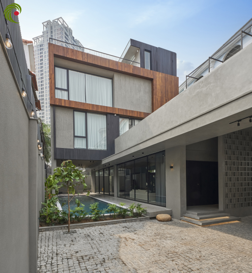 BIỆT THỰ NHƯ CHỐN ẨN MÌNH GIỮA KHU THẢO ĐIỀN