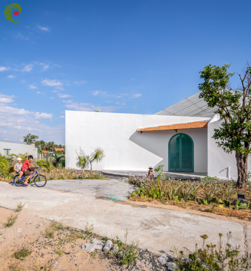 XÂY NHÀ 400 M2 LÀM CHỖ CHƠI CHO CON
