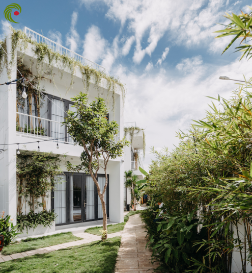 NHỮNG MẢNG XANH MÁT MẮT TRONG KHÔNG GIAN RESORT THU NHỎ TẠI JOLO VILLA