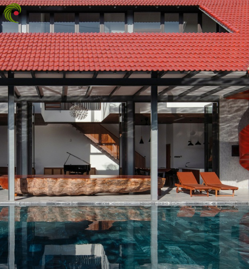 ROOF FOLDING HOUSE - NGÔI NHÀ ĐÁ ONG MÁI GẤP GIỮA SÀI GÒN