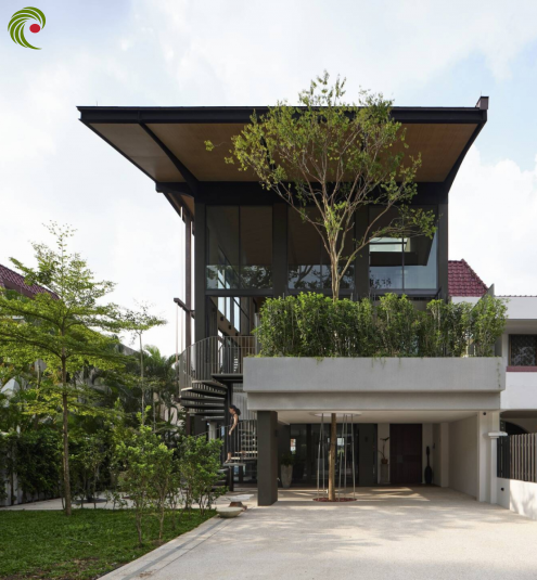 THIẾT KẾ NHÀ THÔNG TẦNG THOÁNG MÁT VÀ HỢP THỜI