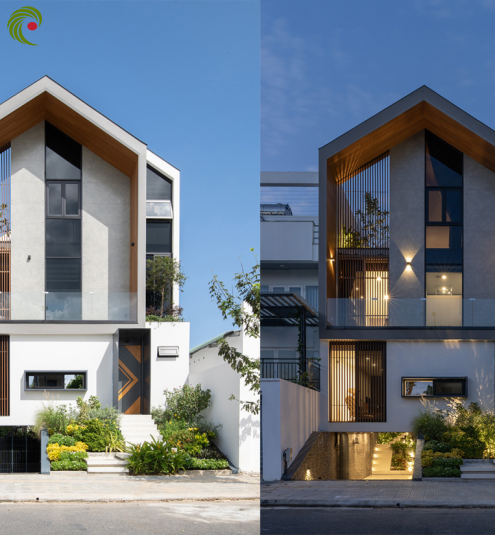 NHÀ PHỐ DÀNH 60% DIỆN TÍCH LÀM SÂN VƯỜN